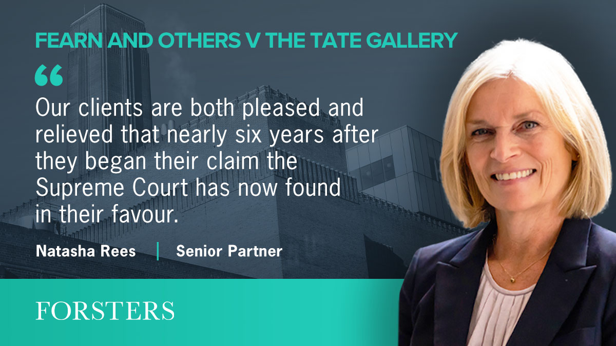ForstersLLP's tweet photo. On 1 February 2023 the Supreme Court handed down its judgment in the ongoing nuisance claim between the residents of Neo Bankside and the Tate Gallery relating to the public viewing gallery situated in the Blavatnik Building at the Tate Modern.
https://t.co/Cw0CwZHyyT https://t.co/f9T0ANZMu0