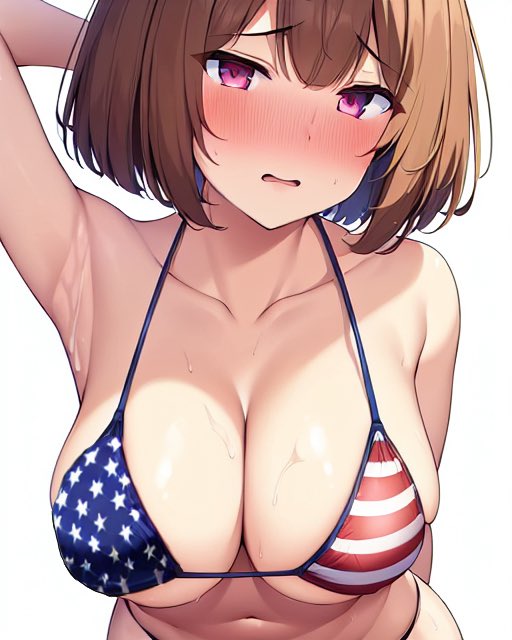 デカパイ星条旗ビキニ摩耶様!?
あの姉たちより早く!? 