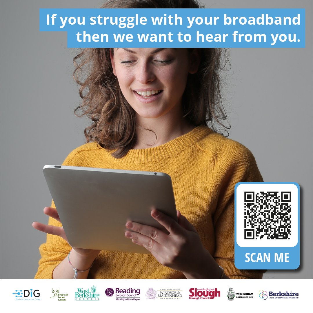 SloughCouncil's tweet photo. Tell us how you use and access the internet, what online services are used most often, and what, if any are the barriers preventing some people accessing digital services. The @BerksDIG survey is at https://t.co/hmDuRWGzqg

#WhatMakesYouClick #DigitalInclusion #ConnectedBerkshire https://t.co/9NaGh7h5gZ