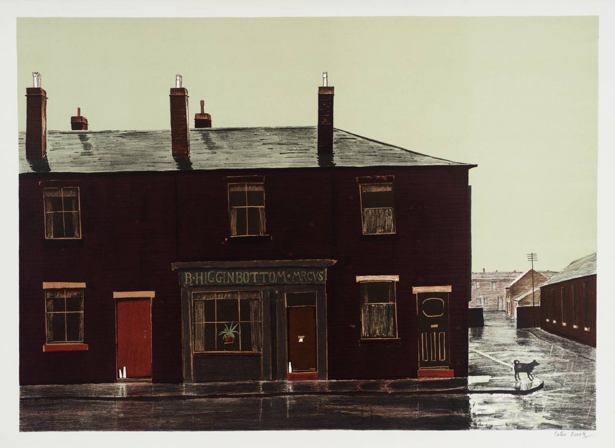 February.
'Fill-Dyke in Wigan' (1976-77).
Peter Brook (1927-2009). @Tate 
#February #Wednesday #February1st2023 
#HumpDay #PeterBrook