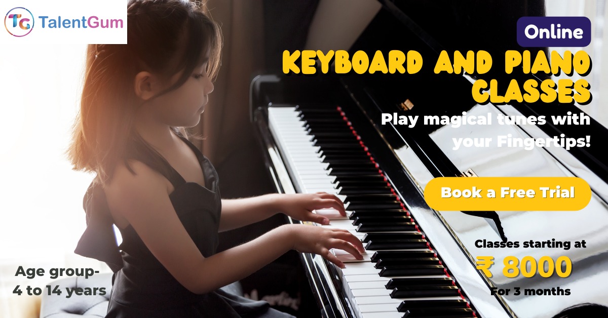 TalentGum's tweet image. Talentgum is a platform that provides online keyboard classes for youngsters. The courses are aimed to provide youngsters the finest learning experience.

Visit - talentgum.com/courses/music/…
#keyboardonlineclass #onlinekeyboardclasses  #pianoonlineclasses