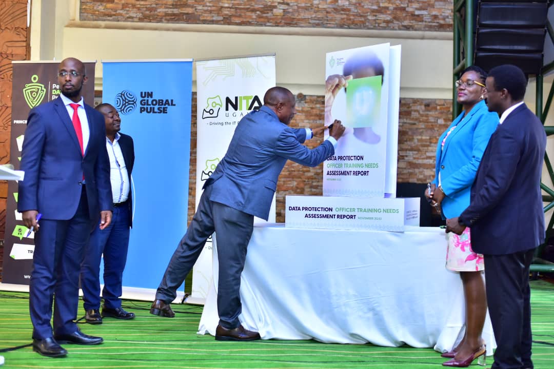VickyVaroh's tweet image. Yesterday, Hon.@KabbyangaB officiated as the Chief Guest at the Data Privacy Conference that took place at Golf Course Hotel.

He also launched the Data Protection Officers Training Needs Assessment Report. 
#PersonalDataisPrivate
#PrivacyMonthUG2023