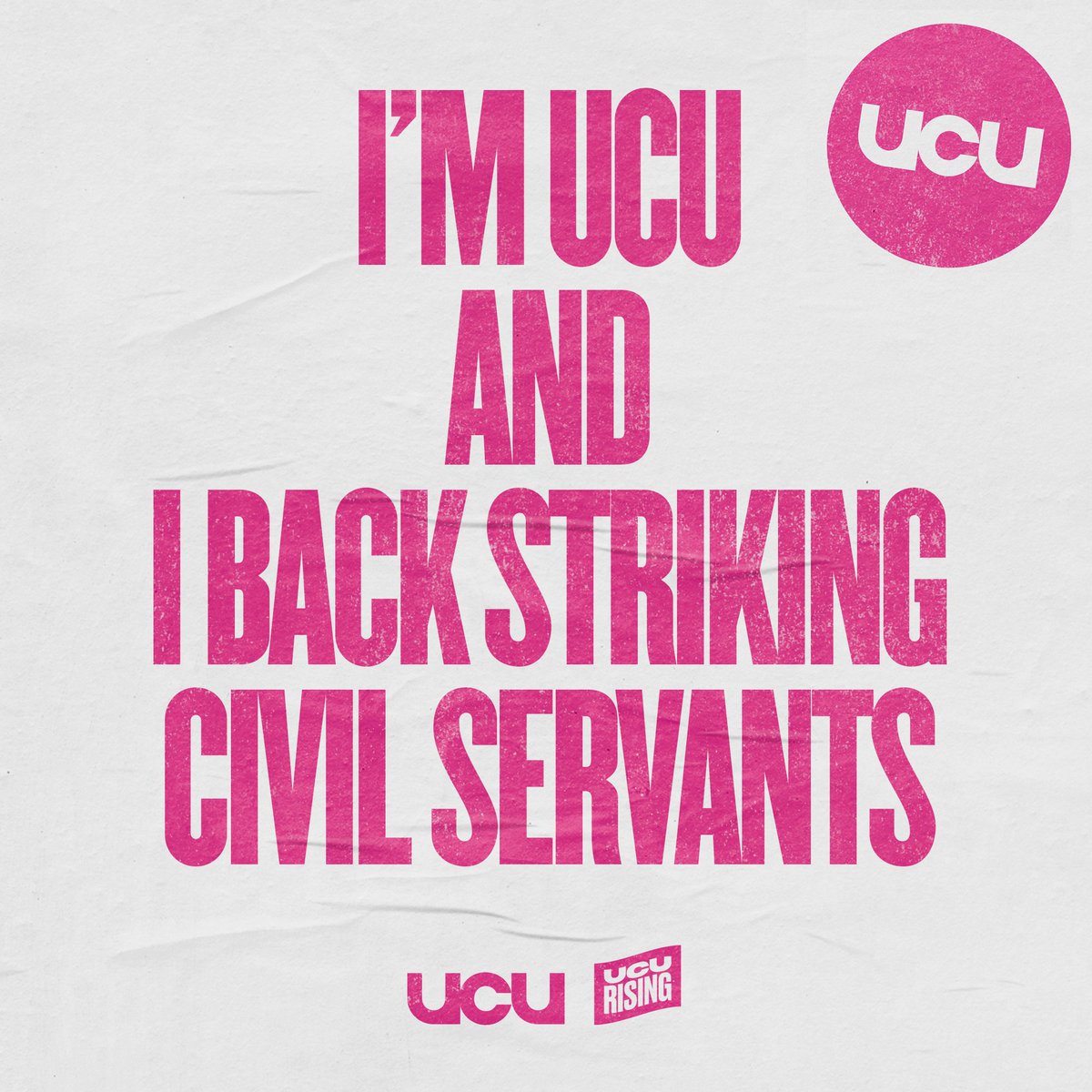 UCU (@ucu) on Twitter photo We are proud to be on strike with workers everywhere today
Whichever picket line you are on, UCU stands with you
Your fight is our fight
#ucuRISING
<a href="/RMTunion/">RMT</a> | <a href="/pcs_union/">PCS Union (pcs.org.uk)</a> | <a href="/ASLEFunion/">ASLEF</a> | <a href="/NEUnion/">National Education Union</a> We are proud to be on strike with workers everywhere today
Whichever picket line you are on, UCU stands with you
Your fight is our fight
#ucuRISING
<a href="/RMTunion/">RMT</a> | <a href="/pcs_union/">PCS Union (pcs.org.uk)</a> | <a href="/ASLEFunion/">ASLEF</a> | <a href="/NEUnion/">National Education Union</a>