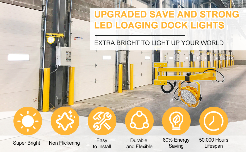 ROMANSO_LED's tweet image. #LED #work #LEDLoadingDockLight
romanso.com
The dock lamp is widely use for some loading and unloading process in the loading dock area by the trailers.