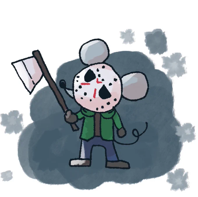 #動物イラスト #ねずみ #イラスト 