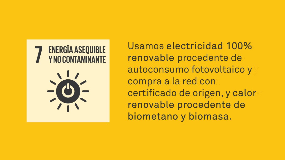 💡 Les nostres innovacions de producte, tecnològiques i inversions es guien pels principis mestres dels Objectius de Desenvolupament Sostenible (ODS). Compartirem setmana a setmana amb quines accions concretes ens alineem amb cadascun.
7️⃣ Comencem per l'ODS 7...