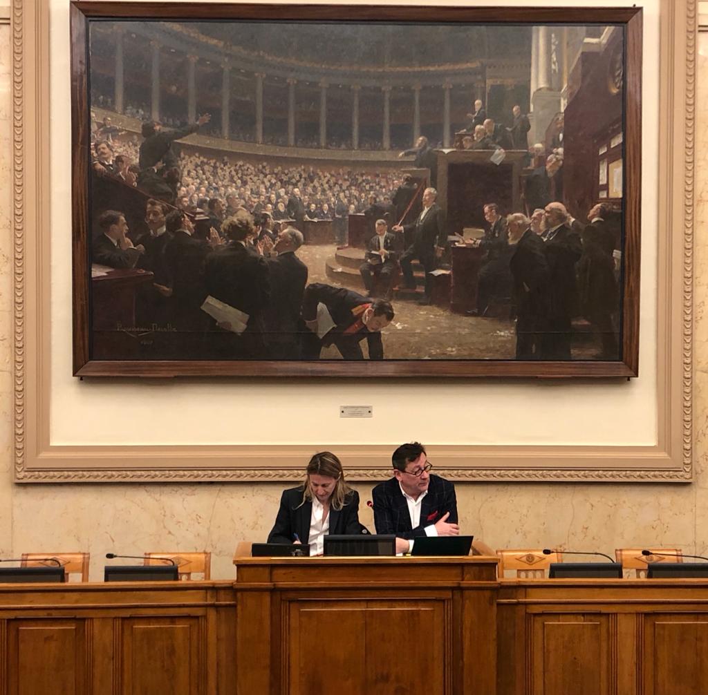 LeseulG's tweet photo. Avec @AstridPanosyan nous avons coprésidé ce matin la réunion constitutive du groupe d’études sur l’#ESS et la #RSE de l’AN, pour tracer collectivement les travaux à venir. Prochaines réunions auditions des représentants de @ESS_France, @PlateformeRSE, ministres https://t.co/EmfYZq49lj