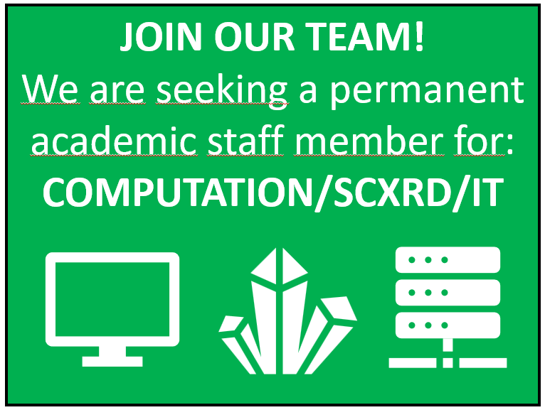 We are looking for a permanent academic staff member @UniHeidelberg with a focus on #crystallography, #computationalchemistry and #IT. Fluent German skills needed. Please spread, RT🙏, and apply. Further details: tinyurl.com/yc3h9jwy