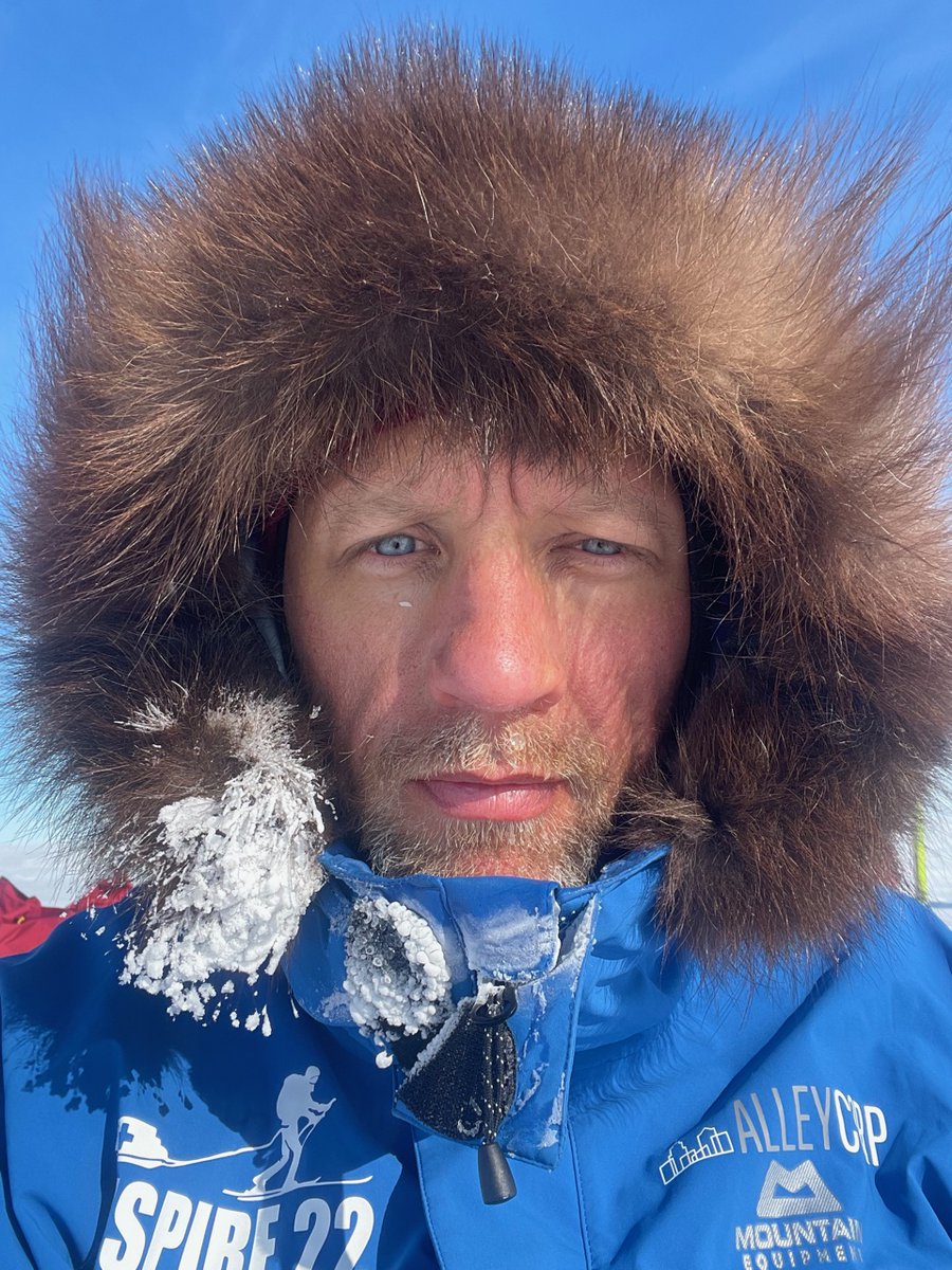 SJFHQ's Maj Crosby recently returned from skiing to the South Pole as part of a research expedition looking at human endurance and metabolism in extreme environments; 'It was a great experience and I'm really looking forward to seeing the results of the research.' @Go_Inspire_22