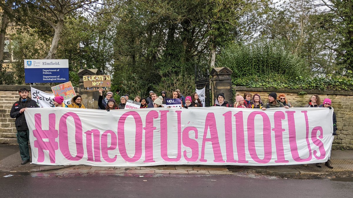 Students always make us proud and more confident ✌🏾🖤🌈 #OneOfUsAllOfUs #ucuRISING @sheffielducu