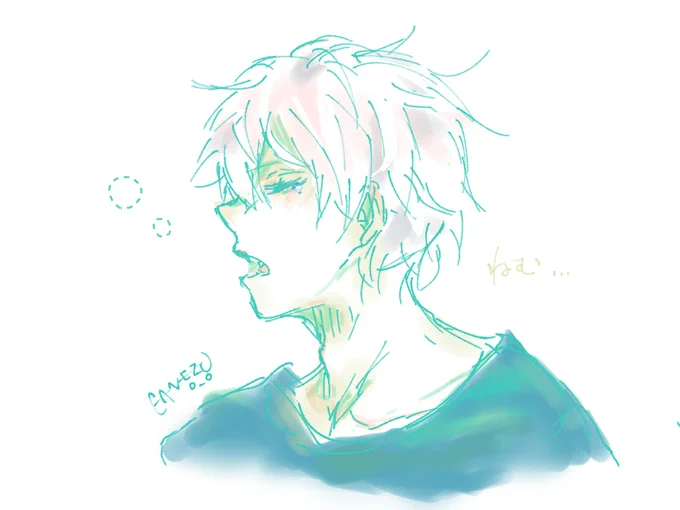 冬眠したい#KuzuArt 