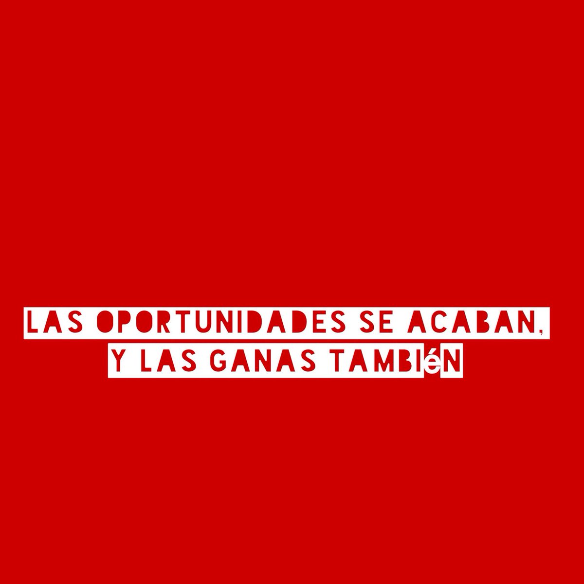 Las oportunidades se acaban,
y las ganas también
.
.
.
#cambiospositivos #decisiones #oportunidades #hecheleganas #sabiduria #loquepasopaso #yaparaqué