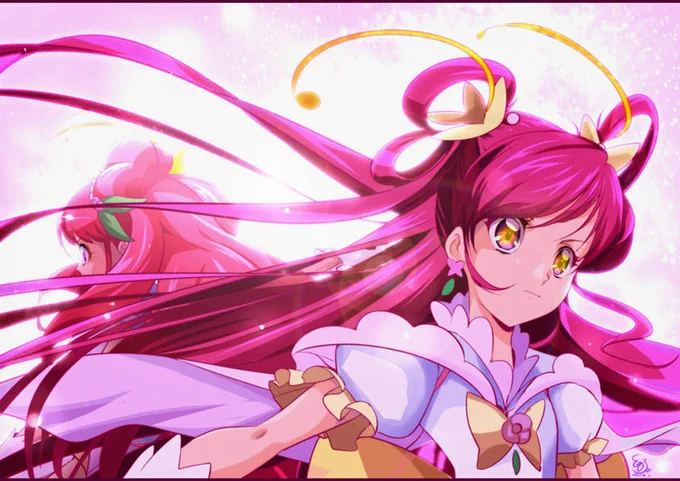 過去絵連続ラッシュにてお祝い!(リプ欄に続きます) ①#プリキュアの日 #プリキュア20周年 