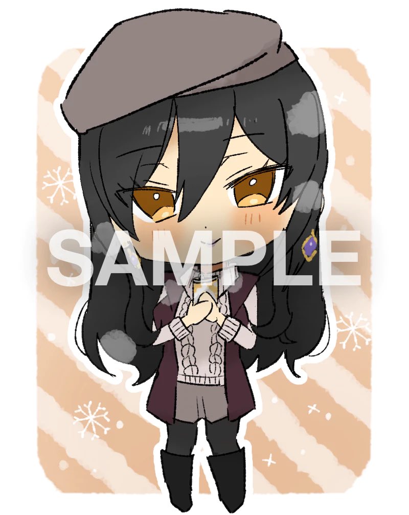 puchi_illust's tweet photo. 最近スケブで納品させていただいたイラストたちです！
バレンタインのイラスト２つ🍫冬のイラスト❄️蝶と戯れるイラストです🦋
リクエストありがとうございました！
 #Skeb #絵描きさんと繋がりたい https://t.co/oParxBd0Wz