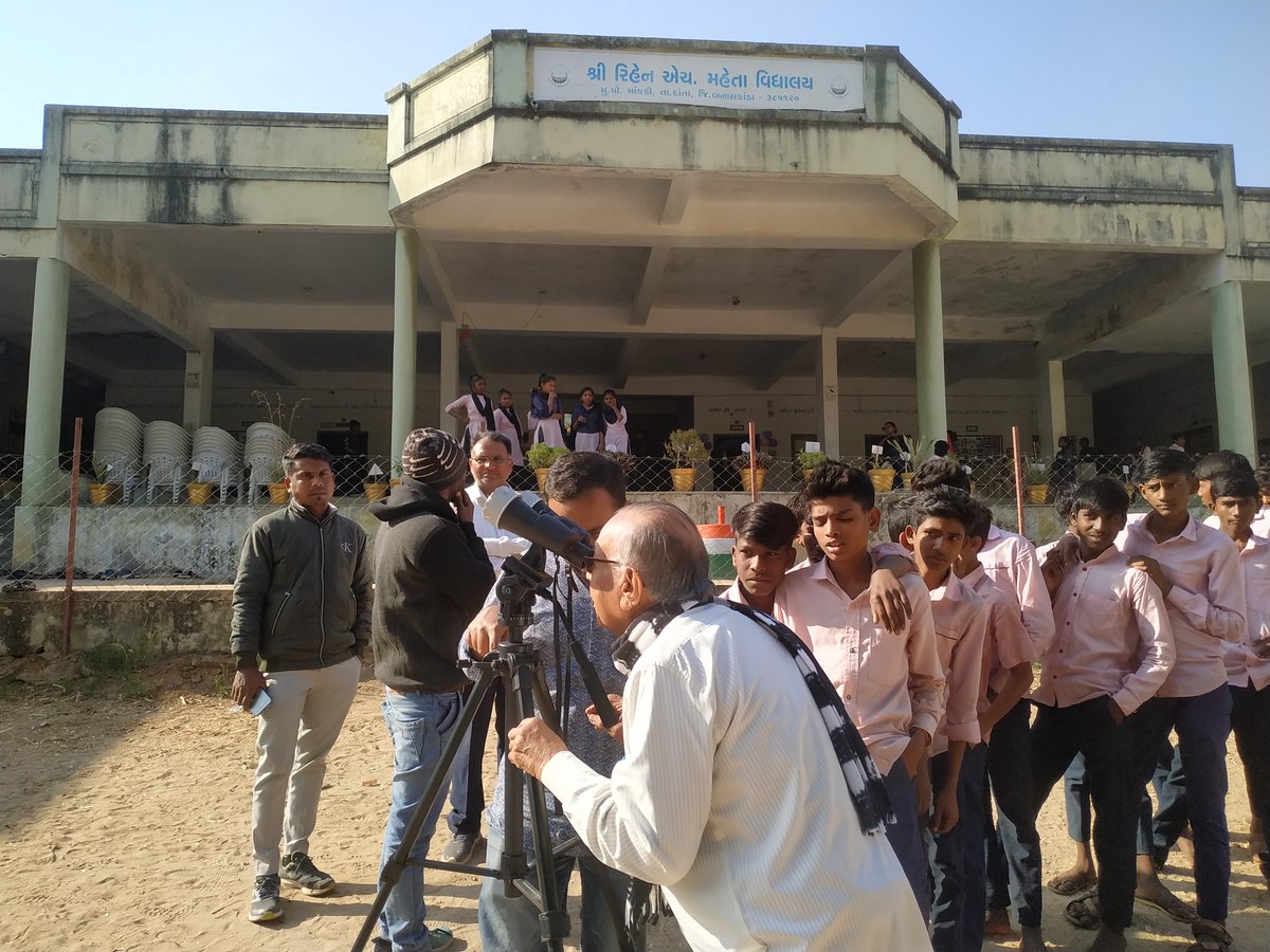 #Support from WAAH Foundation , VASCSC sets up 6th #communitysciencecentre in  Rihen H Mehta Vidhyalaya, Mankadi, Banaskantha.
More than 150 #students #school #participated
Community Science Centre #developed based on #recommendations #new #NationalEducationPolicy2020
#STEM