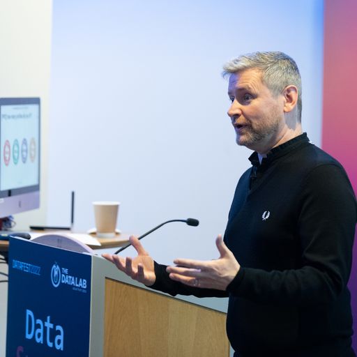 DataLabScotland's tweet image. &quot;The purpose of this leadership course is to give you the confidence to go and lead (...) to make you a thought leader across the global stage in digital and AI&quot;
Craig Paterson​ welcomes our new cohort of #DataLeaders this morning 🚀✨!