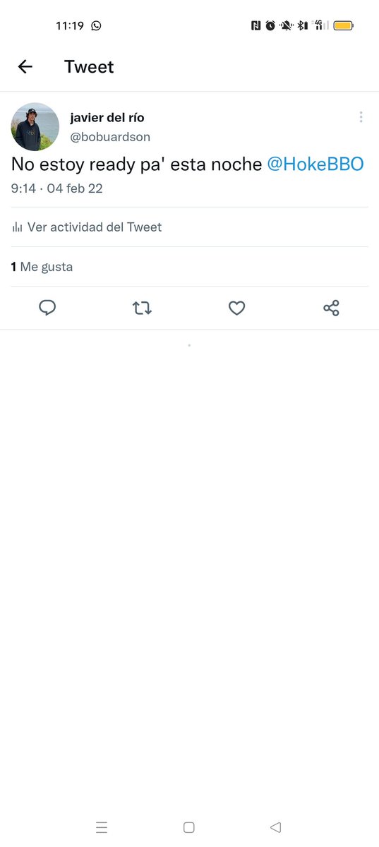 Hace un año estábamos así, yo sigo sin estar ready pal vienes... <a href="/HokeBBO/">HOKE BBO</a> pffff se vieneee