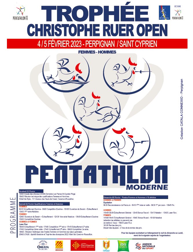 J-3 avant le début du traditionnel Trophée Christophe RUER ⏳🏆