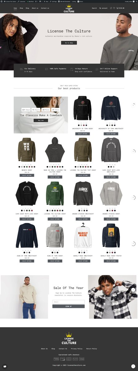 Dev_Eskander's tweet photo. Another Project Delivered with #wordpress #eCommerce Platform.
---------------------------------------------
Website: https://t.co/3b1U8SpVD5
Platform/CMS: Wordpress - eCommerce

Services: https://t.co/k5Ln6kPEvy
#woocommerce #onlinestore #xstore #fiverr
Thanks #fiverr https://t.co/RKQzdUrYOY