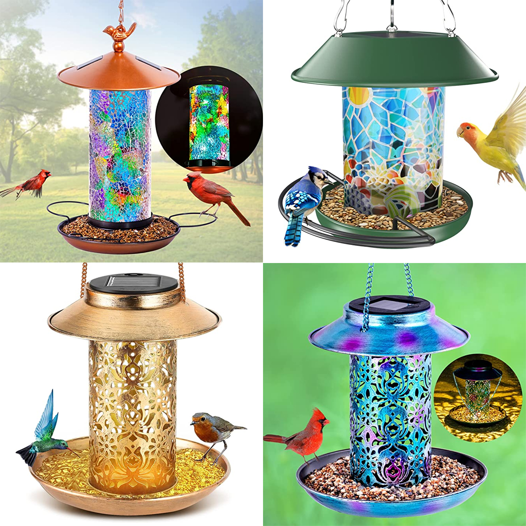 solarenergycnct's tweet photo. It's "Feed the Birds Day!" We love it - it means Spring is around the corner &amp; raises awareness for our feathered friends in need. In honor of this holiday that next-to-no-one knows, which one is your #solarpowered bird feeder favorite?

#solarquote #renesableenergy #solarpanels https://t.co/AnZB8rt22Y