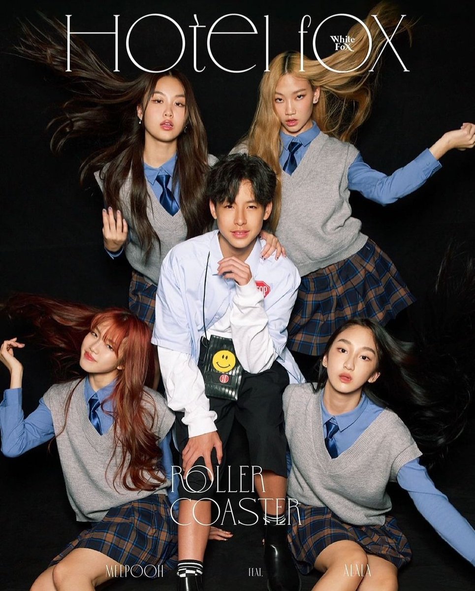 icemaiden_aui's tweet photo. ฝากเด็กๆไว้ในอ้อมอกอ้อมใจพี่ๆด้วยค้าบ

ROLLER COASTER - MEEPOOH Feat. ALALA 
https://t.co/mLlbioQIyv

#MEEPOOHWhiteFox
#PreDebutSingle
#ALALAWhiteFox
#RollerCoaster
#HotelFox
#WhiteFoxGMM https://t.co/YJNZlxld0k