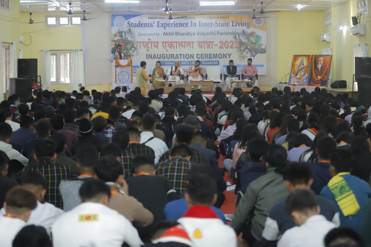 AshishSainram's tweet photo. In 1966, on the maiden @SEILOrgIn National Integration Tour, 76 students from Nagaland, NEFA (Now Arunachal), Manipur and Assam visited Mumbai, and this year 480 students will visit 22 states and 64 cities for over 20-day long tour. 

 #SEILTour2023 starts today! https://t.co/f88IcZyPiI