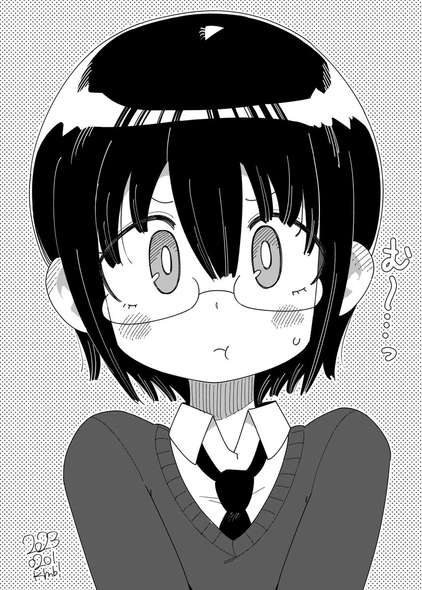 #わたモテ #watamote
む～…ってなってるこみさん 