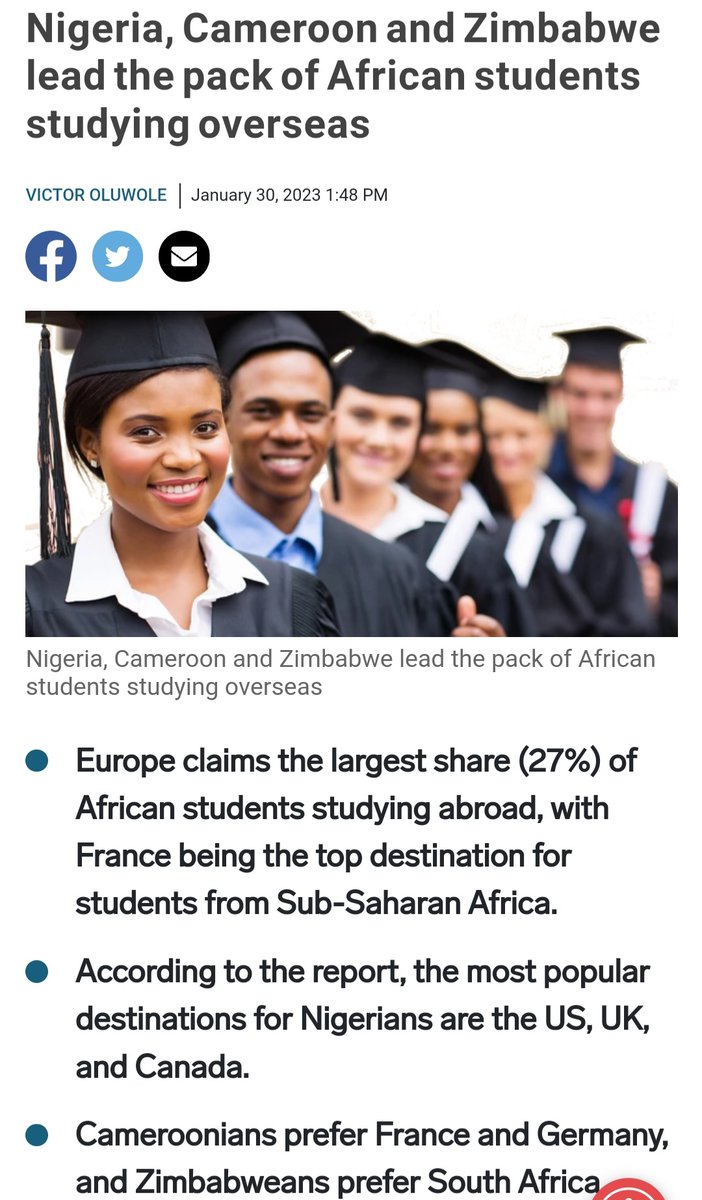 What about Egyptians? Why US, UK, Canada & not Denmark? African students go for STEM courses on scholarships. Many should go, get experience & come develop Africa What would Trump say about this?
#STEM 
#Egypt
#Denmark 
#Trump
#Scholarship 
#courageousdiscourse
#African 
#African