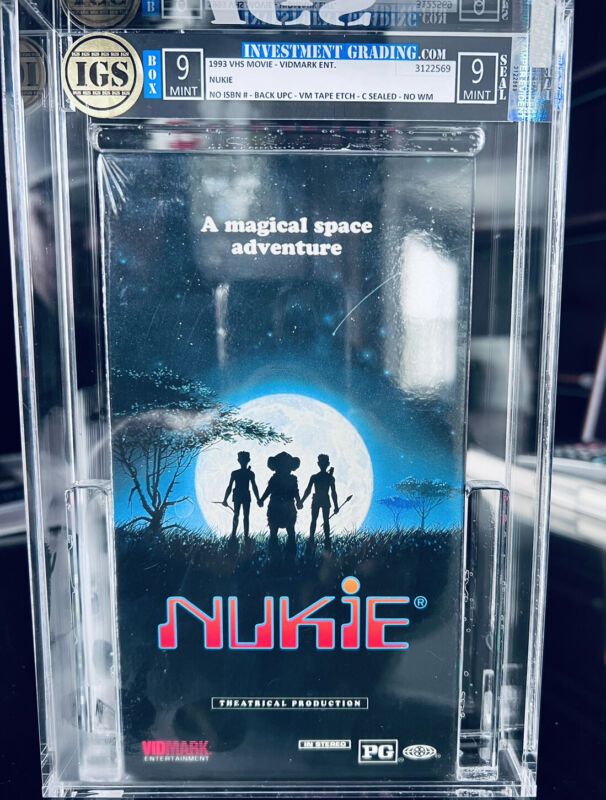 videocollector on Twitter "Nukie VHS Vidmark 1993 IGS 9.0/9.0