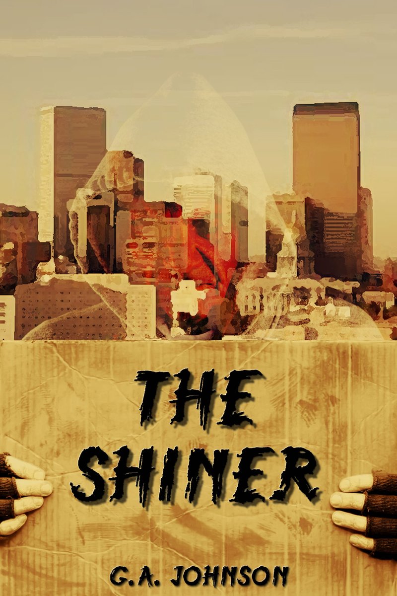 Tens years ago I wrote a novel about a downtrodden &amp; suffering #Denver...and people scoffed, saying things weren't that bad. I was involved with #OccupyDenver at the time. I had to self publish it, my dear #Writerscommunity. My first novel. The Shiner. I thought my debut failed.