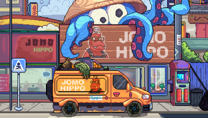 Crypto404_X's tweet photo. 🌈404notfound x JOMO HIPPO

💫3 x WL

To enter：

1⃣Follow @JOMOHippo&amp; @404notfoundNFT，@luoyang29436983

2⃣ Like + RT 

3⃣Tag 3 Friends

4⃣Join：https://t.co/0Kt3x6vtMK

🔔24hours https://t.co/l208tz8kCQ
