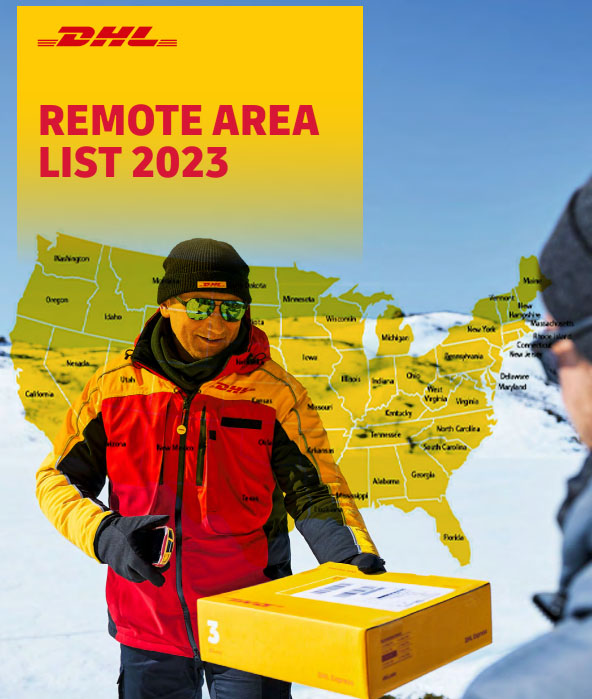 #somogear DHL’s United States Remote Area Effective date from 1 January 2023, For all remote areas, we will ship the item via EMS/USPS or other forwarders enable save 50$ remote area surcharge. (UPS, FedEx also have same remote area list).