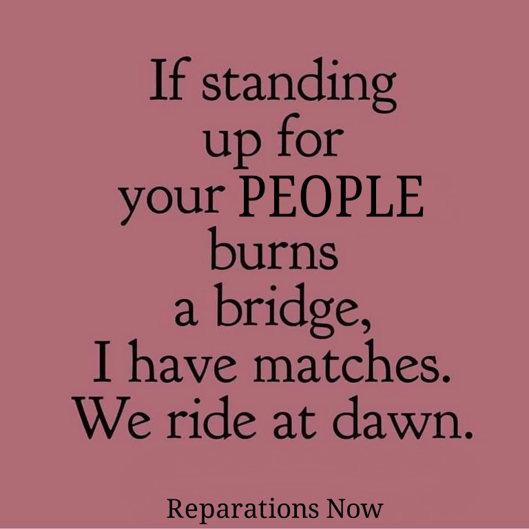 #BlackHistoryMonth 
#Reparations