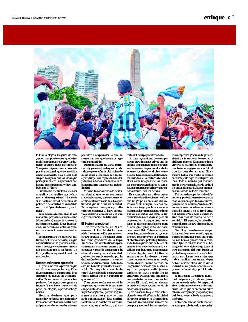ceideps's tweet photo. 👇Nuevo artículo de Saxa Stefani👇
En el diario Primera Edición (Argentina) Suplemento Enfoque.
Puedes leerlo completo en nuestro blog:
https://t.co/OSWRF2cb50

#lapuertapsicosocial #primeraedicion #enfoque #argentina  #leccion #psicologiasocial  #emociones #ceideps @saxastefani https://t.co/ldbjTWLQo6