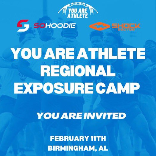 Blessed to be invited to the You Are Athlete Regional Exposure Camp #showcase #d1 @youareathlete