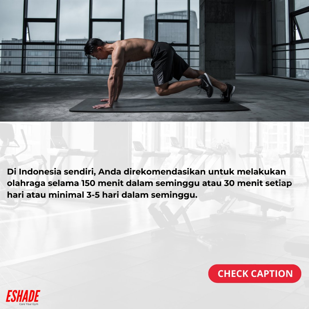 "Berapa lama olahraga yang dianggap efektif?"

Hayoo kalian olahraga berapa lama nih?? jangan sampai overtraining yaa karena yang berlebihan itu juga ga baik buat tubuhmu...