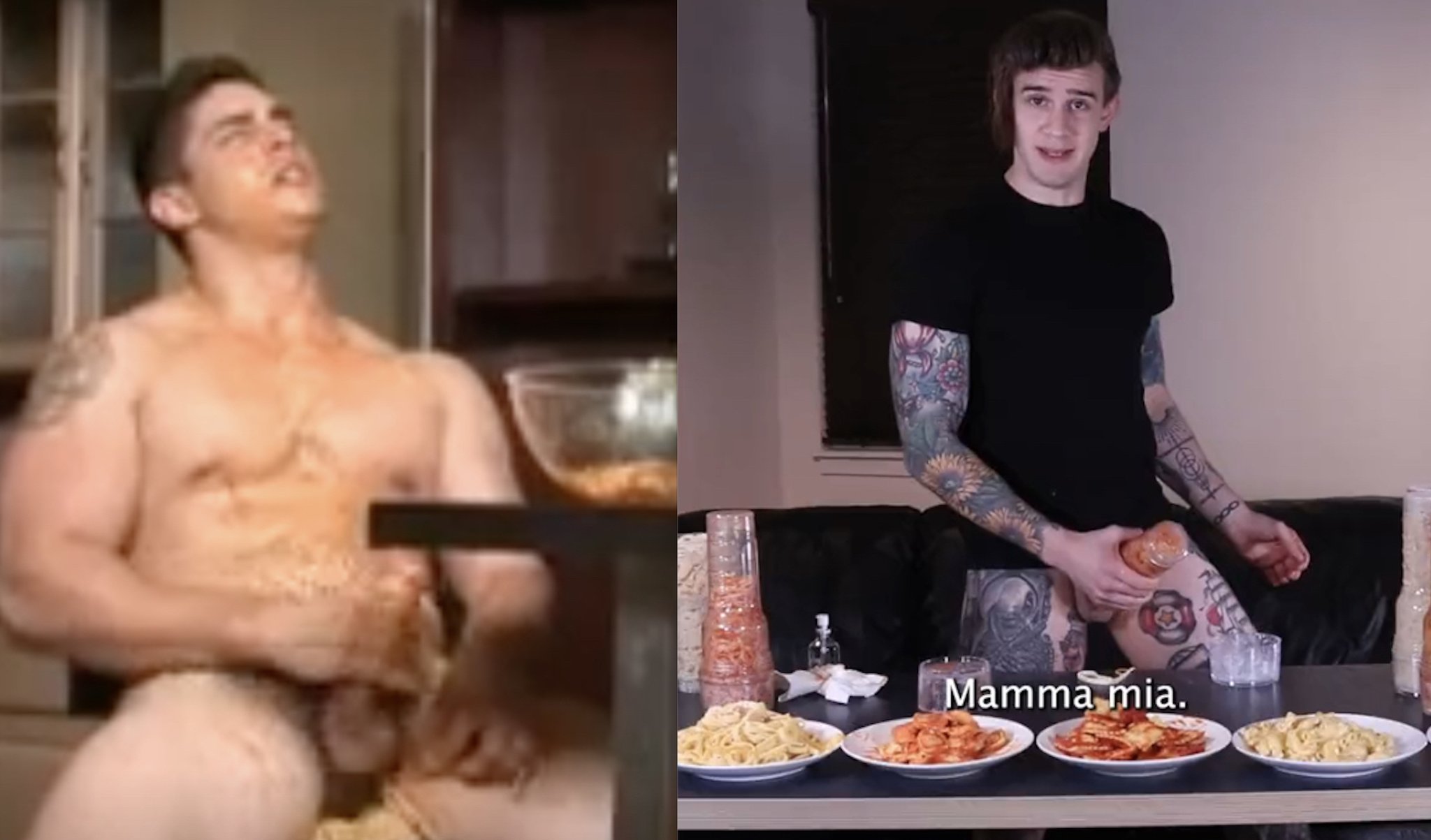 Str8UpGayPorn on X: Perfomer @John_Kilo_PDX Goes Viral With Fuckable Pasta  Video, But He Actually Wasnt The First Porn Star To Fuck Spaghetti 🍝➡️  t.cosLTio3nZXU t.coUAIacDd3ez  X