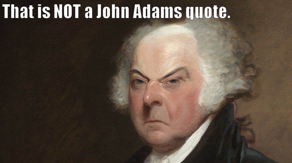 The Adams Papers at the Massachusetts Historical Society said “we have  found no direct evidence that Adams ever wrote it.” https://t.co/FN1AKQeFn9  \, image size:1200x670
