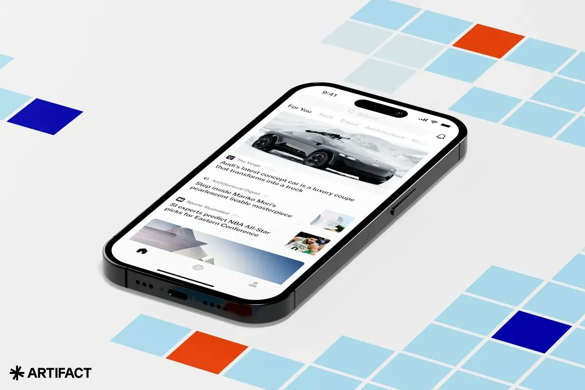 FlashTweet's tweet photo. 3️⃣ [CONNECTER]
Les cofondateurs d'#Instagram lancent une app de lecture de #news pilotée à l'#IA https://t.co/flHAvSjvny  v/ @TechCrunch 
 
⚡️ #Artifact ressemble à une version moderne de #GoogleReader 

#SocialMedia 
#FlashTweet https://t.co/7qNwMkjWoA