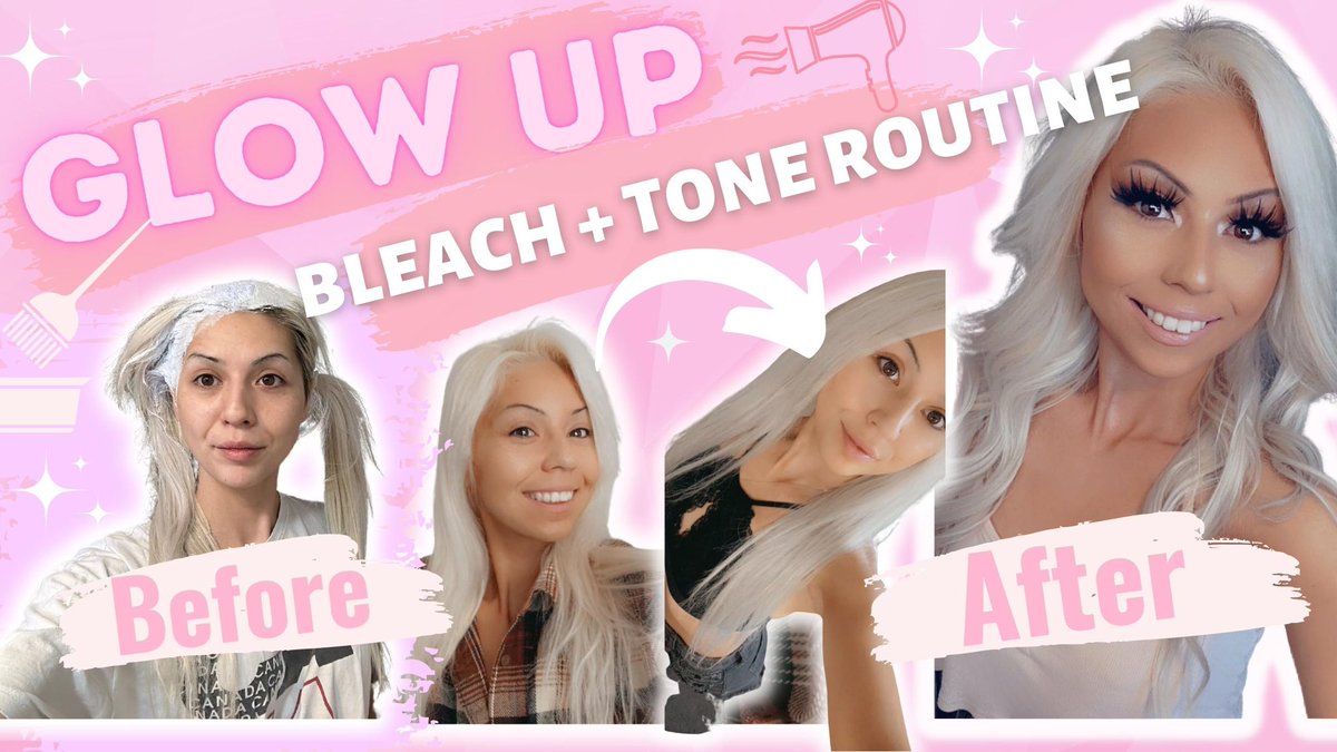 pinkdrag0n_'s tweet image. GLOW UP BLEACH &amp;amp; TONE ROUTINE

#platinumblonde #hairstyles #glowuproutine 

youtu.be/JT0fGpt-iVM