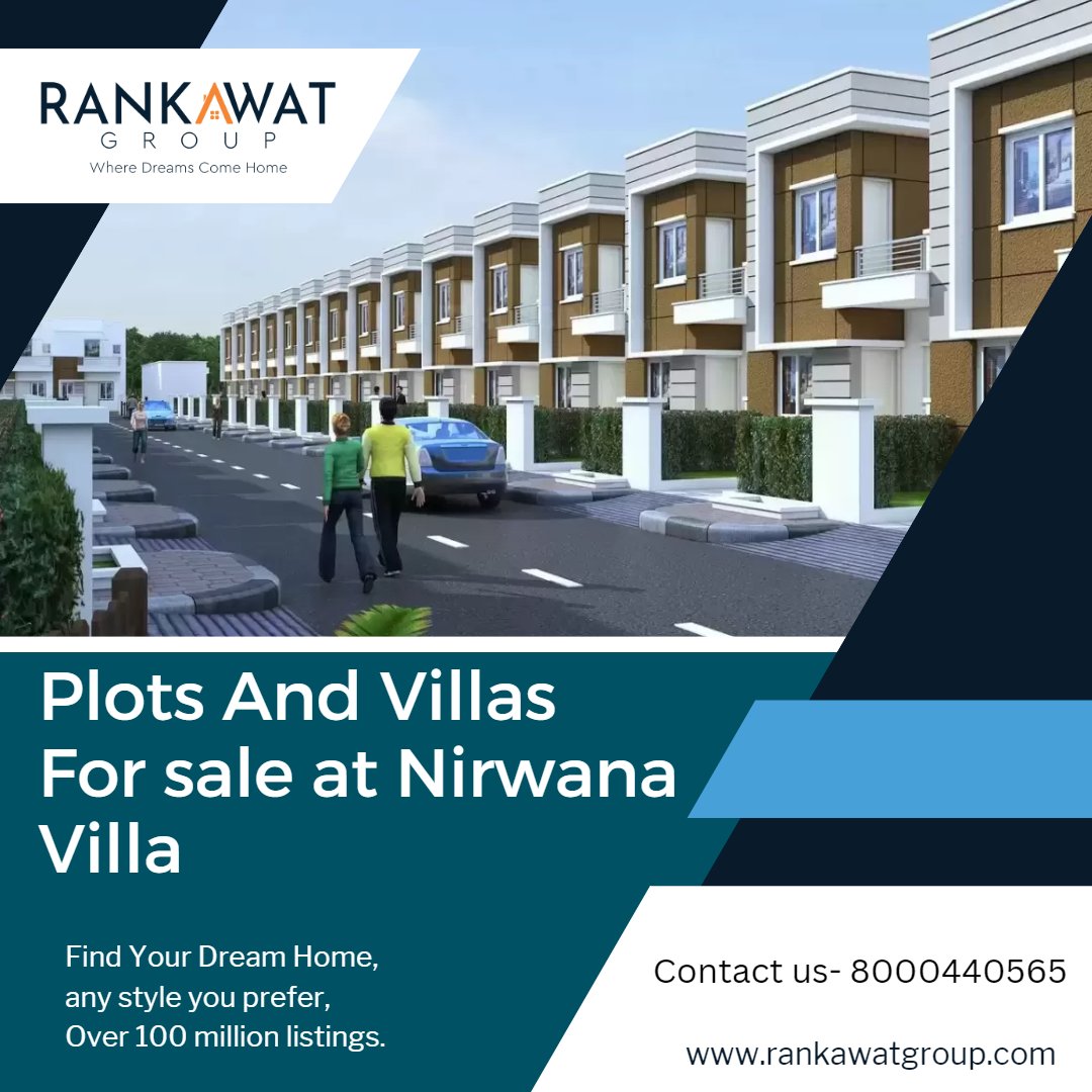 Plot & Villas For Sale At Nirwana Villa
.
.
#propertyinjaipur #plotinjaipur #villainjaipur