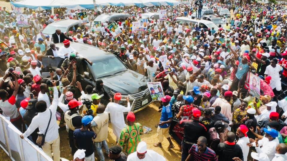aqub_ja's tweet photo. New nigerin People's party NNPP 2023 Elections Campaign today (31st January, 2023) arrives Ibadan, Oyo state.

#RMK2023 https://t.co/RZPpVPphxc