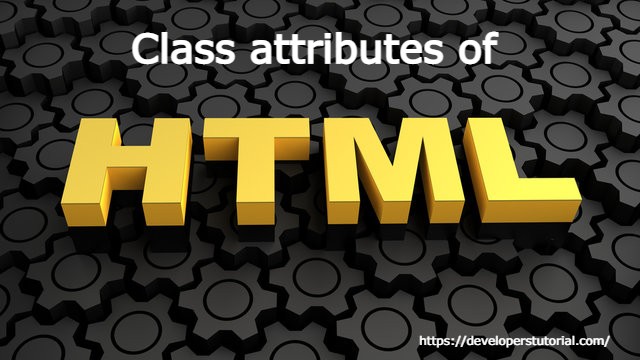 DevelopersTuto's tweet image. The HTML class attribute is often used to give an HTML element a class. A class can be shared by multiple HTML elements.
Website- developerstutorial.com/html-class-att…
#html #class #developerstutorial #online #htmlclass #attributes