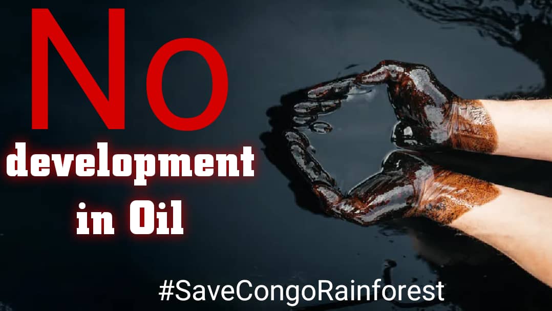 #FossilFreeDRC 
 #NoOilinVirunga 
#SaveCongoRainforest
 #FossilFreeVirunga
 #AfrikaVuka 
 @PapeEnRdc @Pontifex @Pontifex_fr