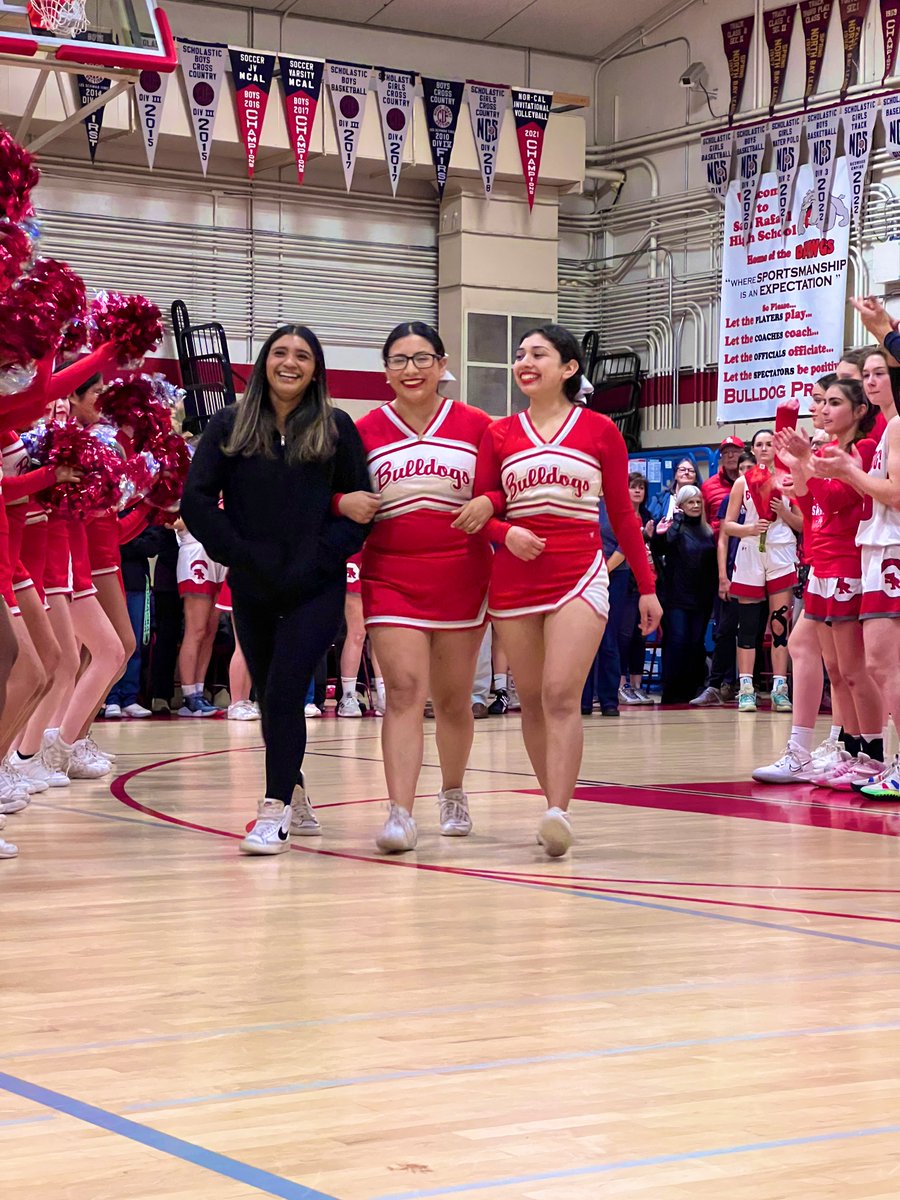 Congratulations to our 2️⃣ seniors on our all girls cheer 📣 team! 

Angelina Alvarado
Andrea De Leon

<a href="/westcoastpreps_/">West Coast Preps</a> <a href="/sanrafaelcheer/">San Rafael Cheer</a> <a href="/marinij_sports/">Marin IJ Sports</a>