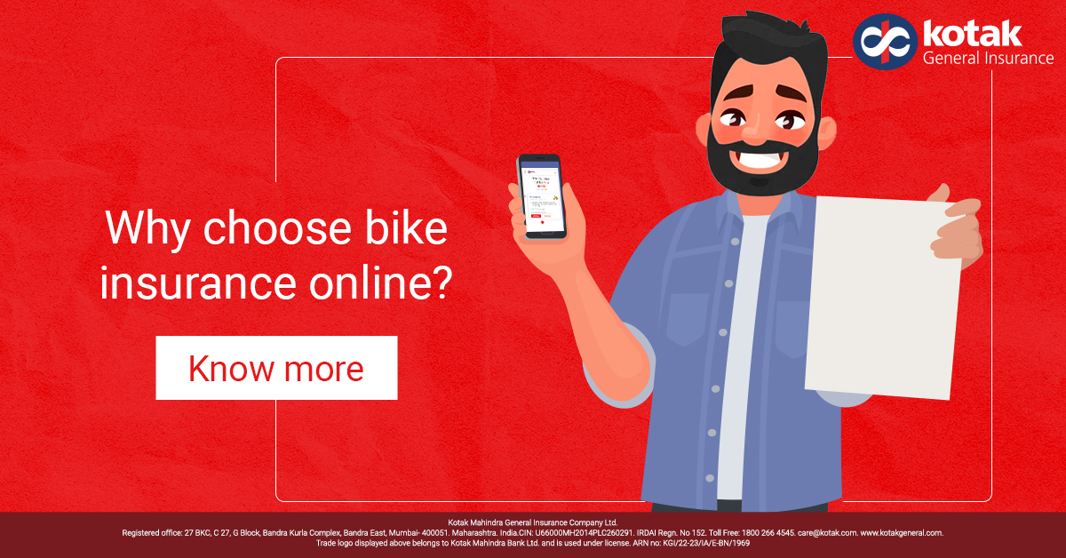 Paperless experience, online deals or 24/7 customer service- what makes buying bike insurance a viable option? 

Find out in our blog: bit.ly/3UdB2fL

#InsuranceSimplified #KotakGeneralInsurance #InsuranceAdvice #BikeInsurance #TwoWheelerInsurance