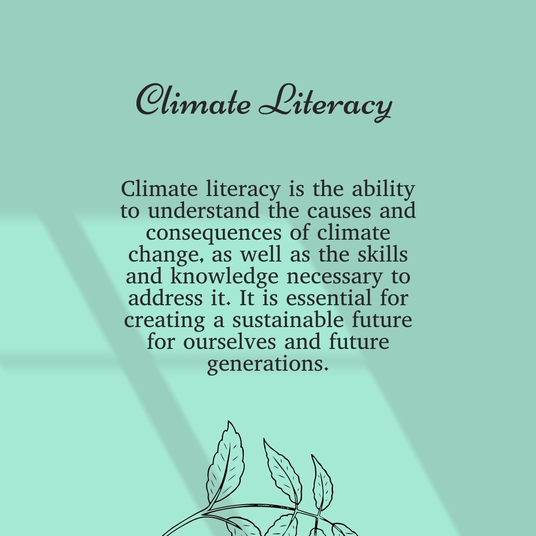 Climate change education goes hand in hand with climate change literacy. When people are climate change literate, they acquire skills and knowledge needed to address this menace.

#Connect4ClimateChange #climatechange #climateaction #climatechangeisreal