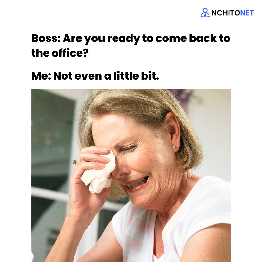 When you're used to working from home and the thought of going back to the office feels like a nightmare.😱

#meme #workfromhomeday #workfromhomepeople #workfromhomenow #workfromhomechallenge #workfromoffice #jobgoals #joblisting #searchjob #searchjobs #résumé #lusakacity #caree