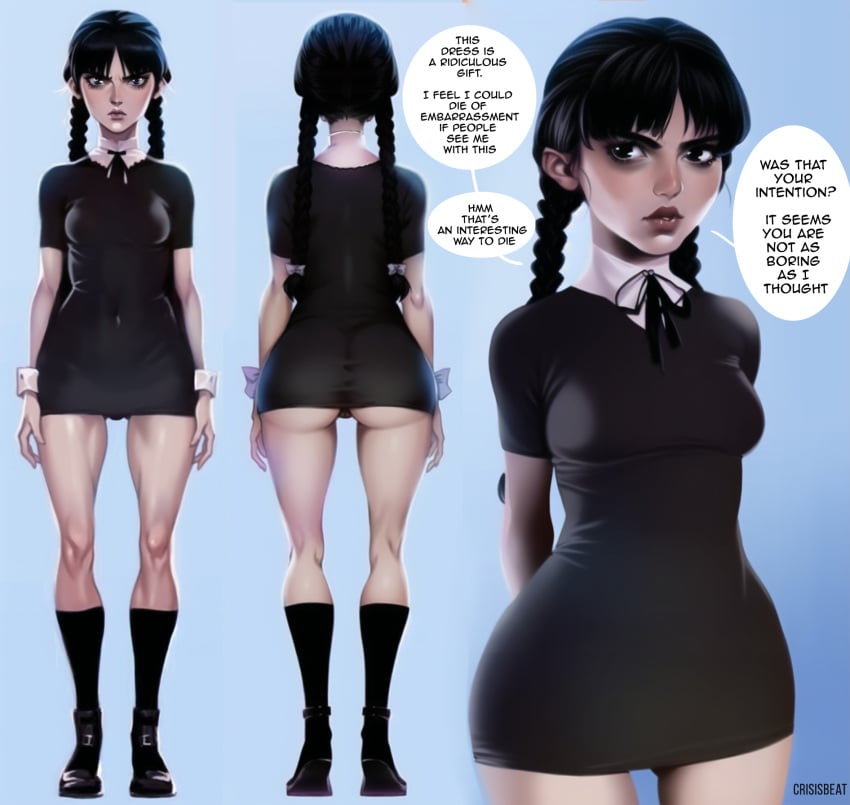 WednesdayLewd's tweet photo. "What a strange gift someone gave me. It's not even close to to covering me up. Someone's trying to make me die of embarrassment." https://t.co/JBfjqMeQRz