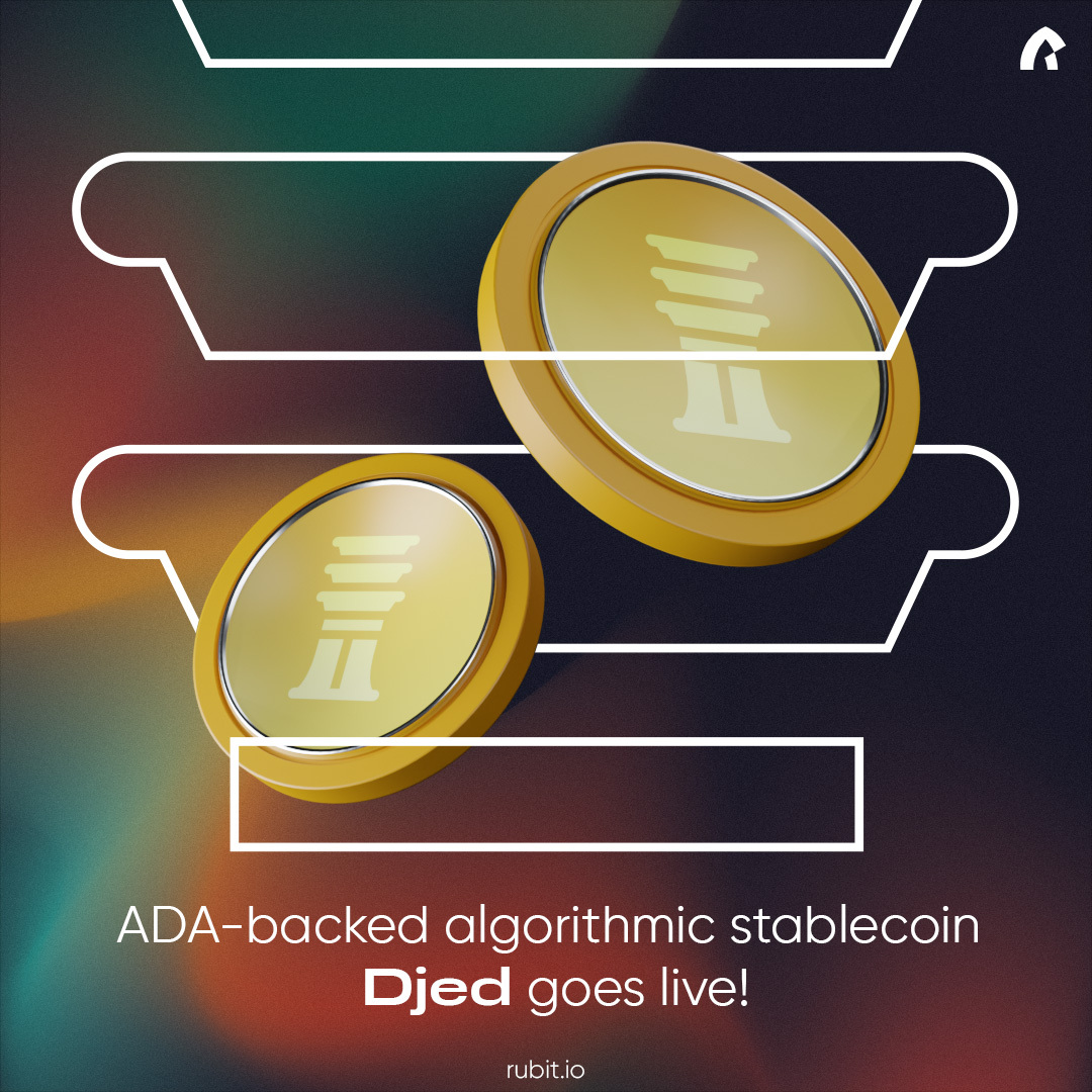 Djed aims to be used on DeFi protocols in the Cardano ecosystem as a stable alternative to volatile cryptocurrencies.

#cryptocurrency #djed #defi #cardano #stablecoin #live #mainnet #crypto #Bitcoin